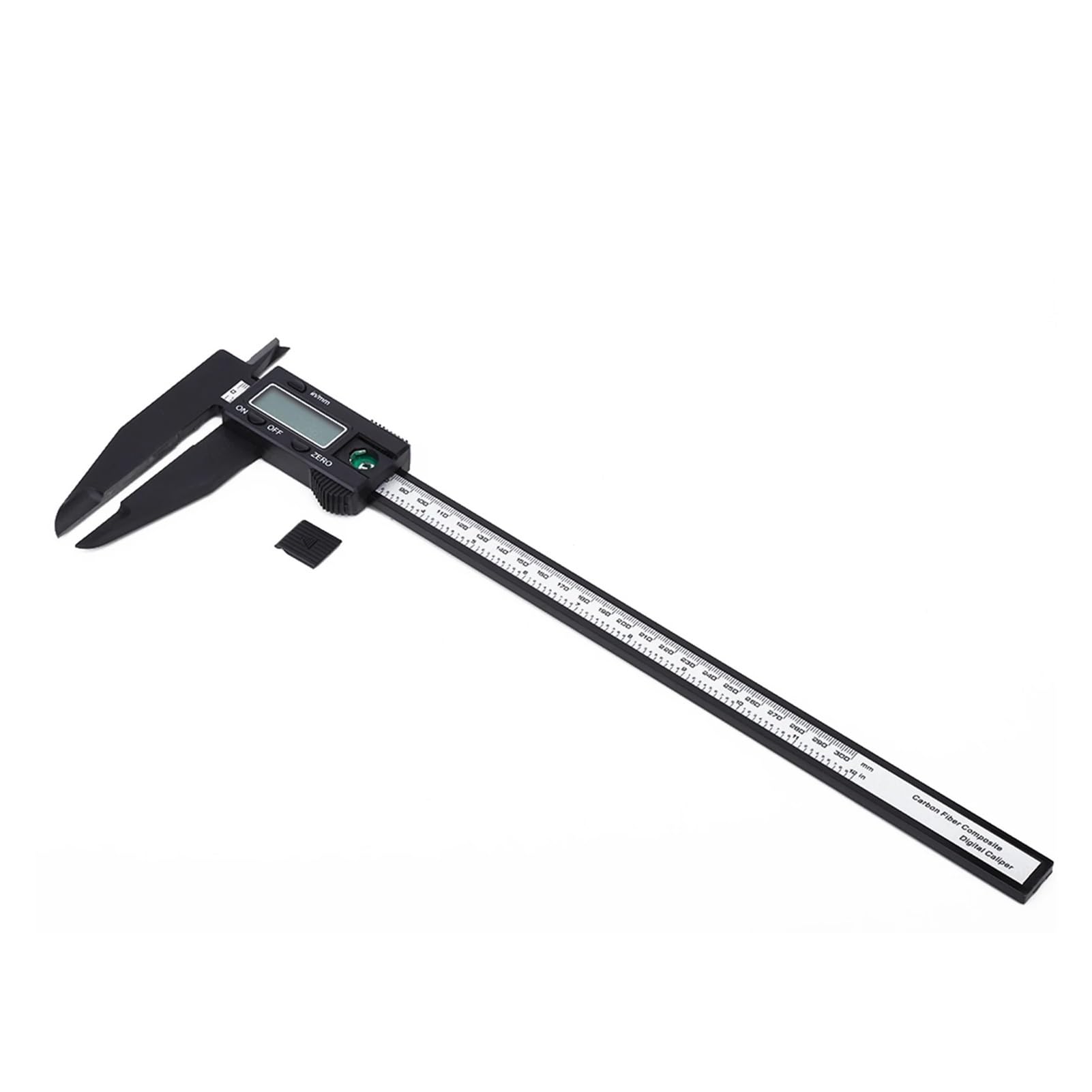 Pies de Rey Calibrador Digital electrónico de 300mm, calibrador Vernier plástico LCD, micrómetro mandíbula Larga, Herramientas medición diámetro Interior y Exterior