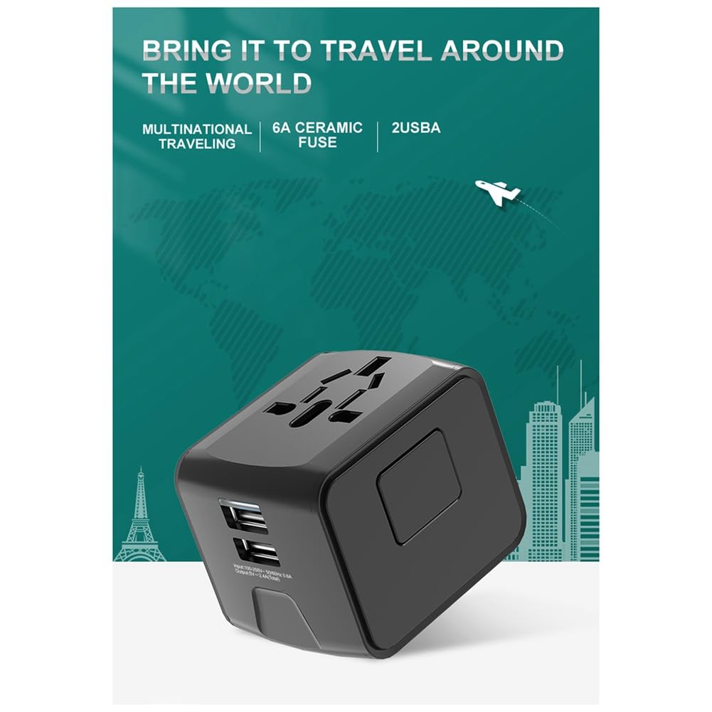 Caricabatterie Universale Con Doppia Uscita - Ricarica Rapida E Sicura Per Casa E Viaggio - Foto 4