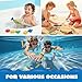 JOYIN 18Pcs Diving Pool Toys for Kids, Swimming Pool Toy with Storage Bag Includes 4 Pool Rings, 4 Diving Sticks, 4 Bandits, 6 Treasures Underwater Swim Pool Games for Ages 8-12