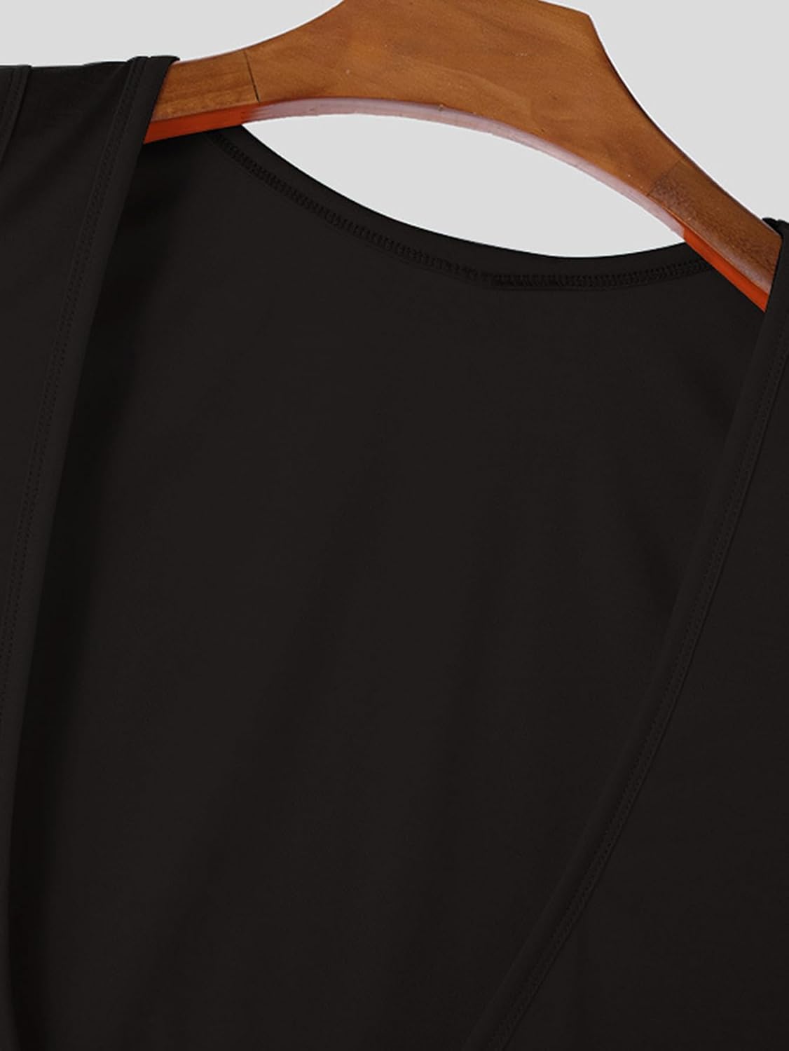 Men's Deep V Neck Tank Tops Solid Sleeveless Gym Sports Loose Fit T Shirts Summer Workout Muscle Tees - Image 4