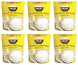 Miracle Noodle Konjac Rice, Shirataki Rice, Ready To Eat Rice - Keto Friendly, Vegan, Gluten Free, Low Carb, Low Calorie, Soy Free, Ready Rice, Miracle Rice - 7 Ounce (Pack Of 6)