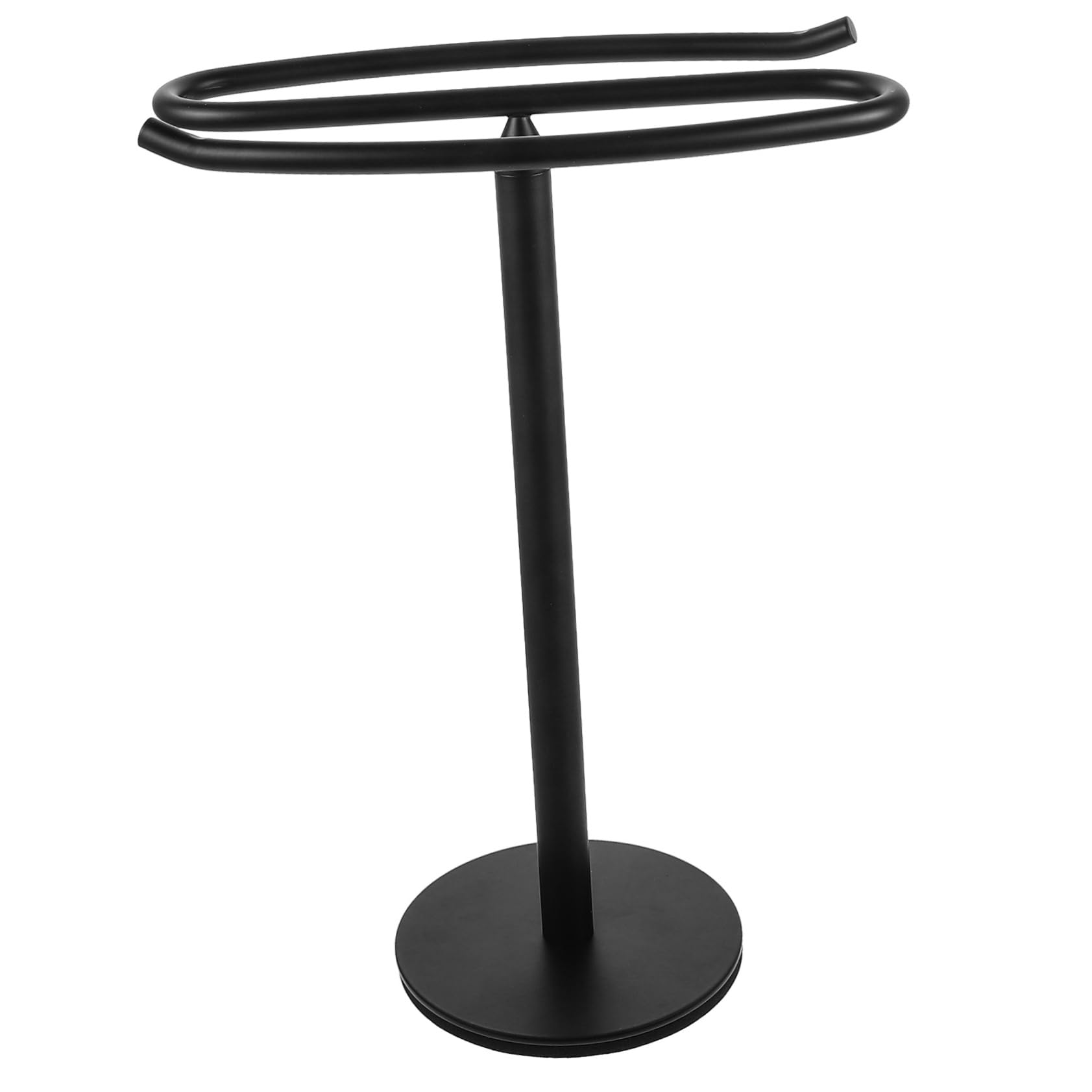 Toallero de acero inoxidable para baño y soporte independiente de manos