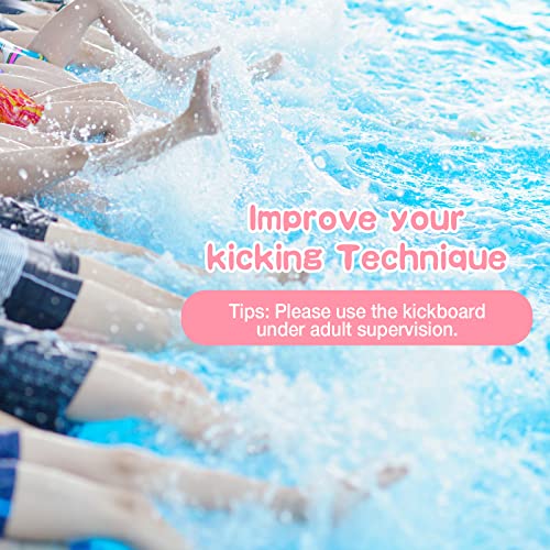 image for MoKo Swimming Kickboard for Kids, Cartoon Jellyfish-Shape Swimming Tra