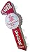 Budweiser Beer "Lager" Red Double Sided Metal Marquee Sign With LED Lights, Officially Licensed Budweiser Product, Battery Powered, Displays Off The Wall Or Flange, Designed With A Distressed Finish