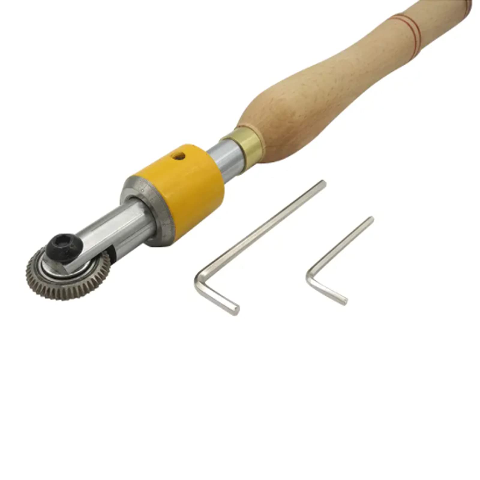 Juego de herramientas de torneado de madera, sistema de textura y espiral de 5 piezas, herramientas de carpintería para manualidades, modelado y proyectos de acabado