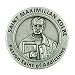 Patron Saint of Addictions Maximilian Kolbe Pocket Token with Prayer