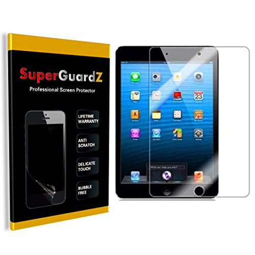 [4-Pack] for Apple iPad Mini 3/2 / 1 - SuperGuardZ® Ultra Clear Screen Protector [Lifetime Replacement], Anti-Scratch, Anti-Bubble