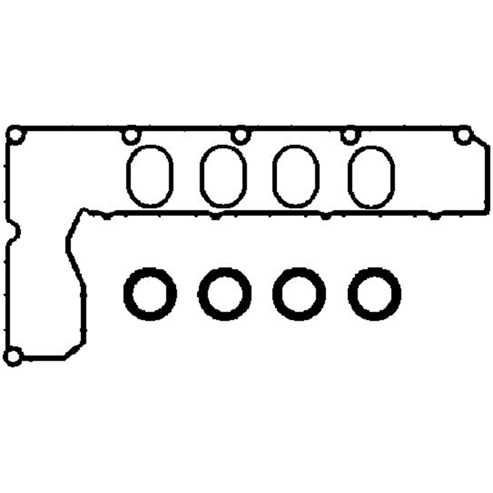 Corteco 440251P Joint de cache culbuteurs | Compatible avec: CITROËN C4 Coupe, C4 GRAND PICASSO I, C4 I, C4 PICASSO I Großraumlimousine, C5 II, C5 III, C8