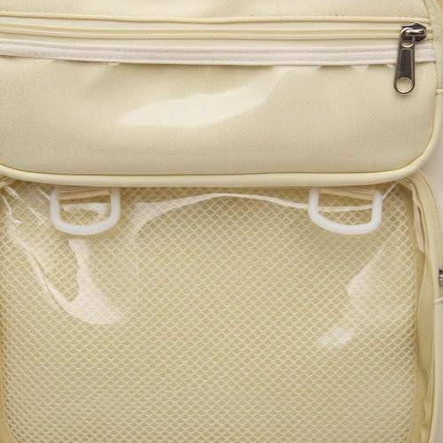 Sac Ita transparent grande capacité à épingles pour cosplay d'anime