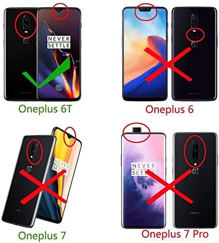 SUPCASE [Unicorn Beetle Style Series Case for OnePlus 6T, Premium Hybrid Protective Clear Case for 1+ 6t 2018 Release - Retail Package (Black)