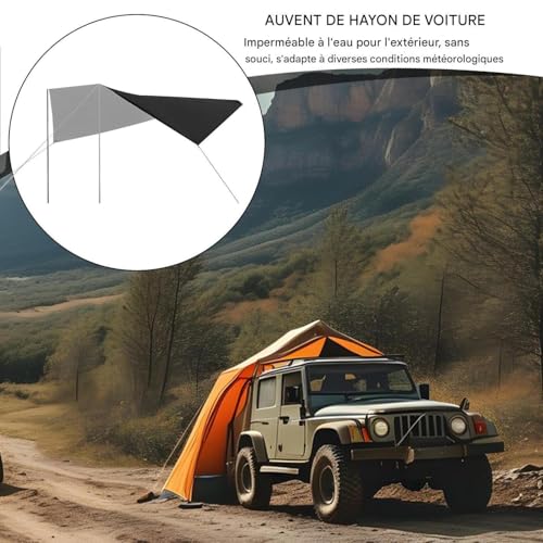 Auvent de voiture de camping multi-usage pour utilitaire et SUV