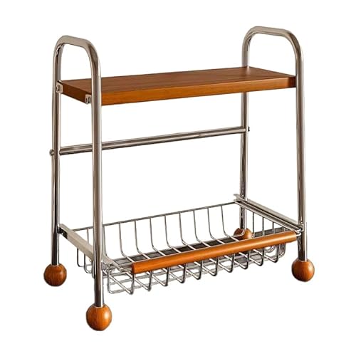 OUYUE Cup Mug Holder Storage Cup Rack Kitchen Multifunctional Countertop Layered Storage Kitchen Accessories