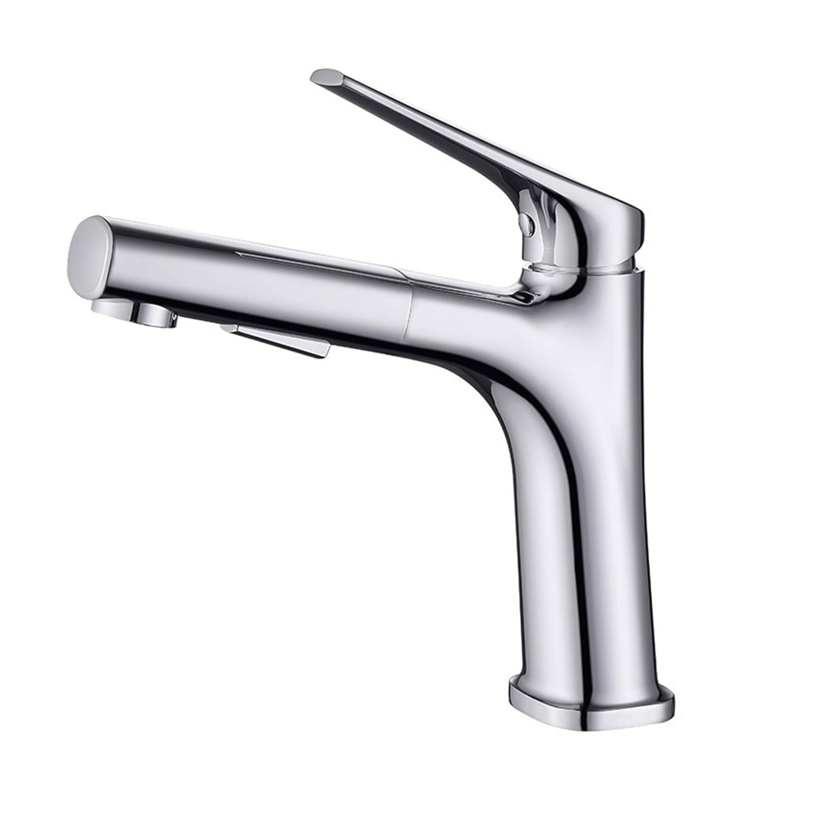 Robinet de lavabo extractible double fonction chaud et froid pour maison