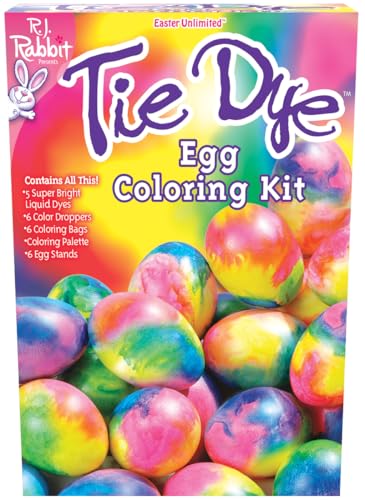 Fun World Easter Unlimited Tie Dye Egg Coloring Kit