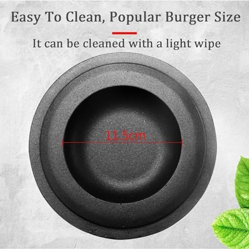 Burger Machine, Commercial Hamburger Press, Ice Cream Waffle Maker, Non-Stick Electric Press, Adjustable Temperature