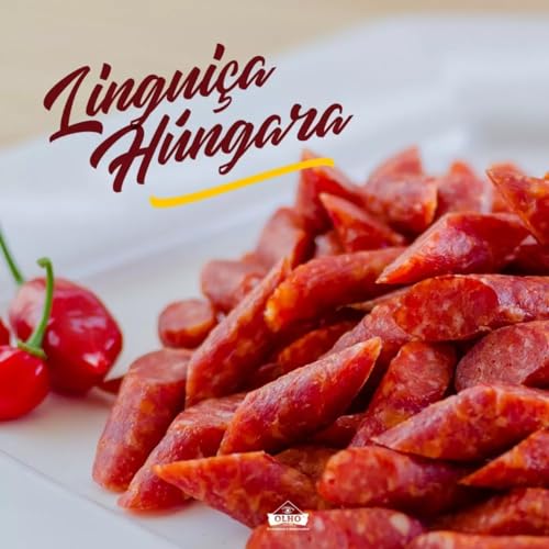 Linguiça Húngara Salaminho Defumado Para Tábua De Frios 300g