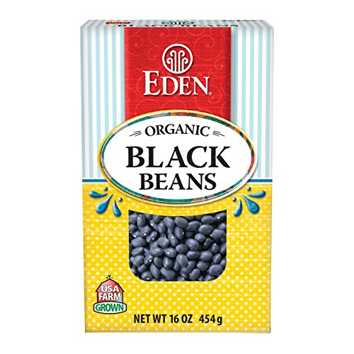 Eden Organic Black Beans, 16-Ounce Boxes (Pack of 6)
