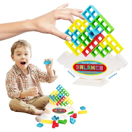 Toy Imagine 16 Pcs Tetra Tower Balance Building Blocks Game - Fun Educational Toy for Kids Ages 3+ | 22 Challenge Cards Included | Develops Fine Motor Skills, Hand-Eye Coordination, and Concentration. (B0DBLXJ9YC) Amazon Price History, Amazon Price Tracker