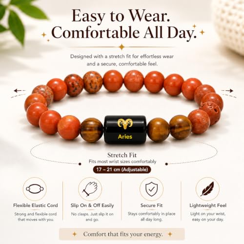 Image of Zodiac Crystal Bracelet for Men & Women
