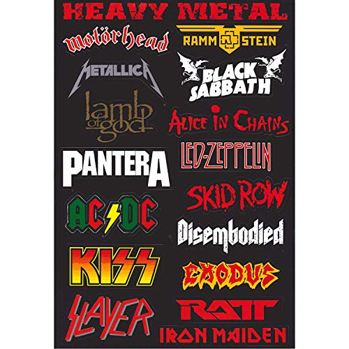 NAVA-Arts & Crafts - Adesivo Bumper con tema band