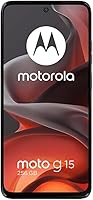 Vista 2 de Motorola Moto G15 4G LTE (XT2521-2) 4+256GB Dual SIM GSM desbloqueado Modelo internacional para T-Mobile, Metro PCS, Mint y Tello - (Gris)