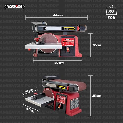 Lijadora de banda fija 27 lijadora de banda fija marca Knova (3)