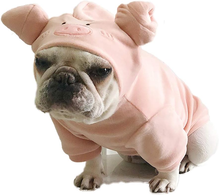 Ppdd 犬服 豚デザイン ブタの年 パーカー 面白い 暖かい 帽子付き 犬 フレンチブルドッグ フレブル コスチューム 小型中型犬 犬の服 ピンク かわいい おしゃれ 秋 春夏用 冬用 ハロウィン クリスマス仮装 コスプレ イベント 散歩 ジョギング 猫にも兼用 71 以上節約 Ppdd 犬服 豚デザイン ブタの年 パーカー 面白い 暖かい 帽子付き 犬 フレンチブルドッグ フレブル コスチューム 小型中型犬 犬の服 ピンク かわいい おしゃれ 秋 春夏用 冬用 ハロウィン クリスマス仮装 コスプレ イベント 散歩 ジョギング 猫にも兼用 71 以上節約