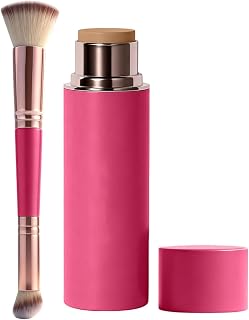 Foundation Konturstift Ansiktskonturerande Täckande Makeup | Ansiktsbas Concealer För Arbetsplatsen, Varje Dags Pendling, Resande, Semesterresa, Konsertbesök, Firanden, Dejting,
