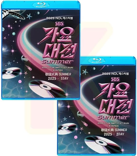 Blu-ray 2025 歌謡大典: Summer 2枚セット 2025.07.26/27 K-POP音楽歌謡祭 KPOP ブルーレ