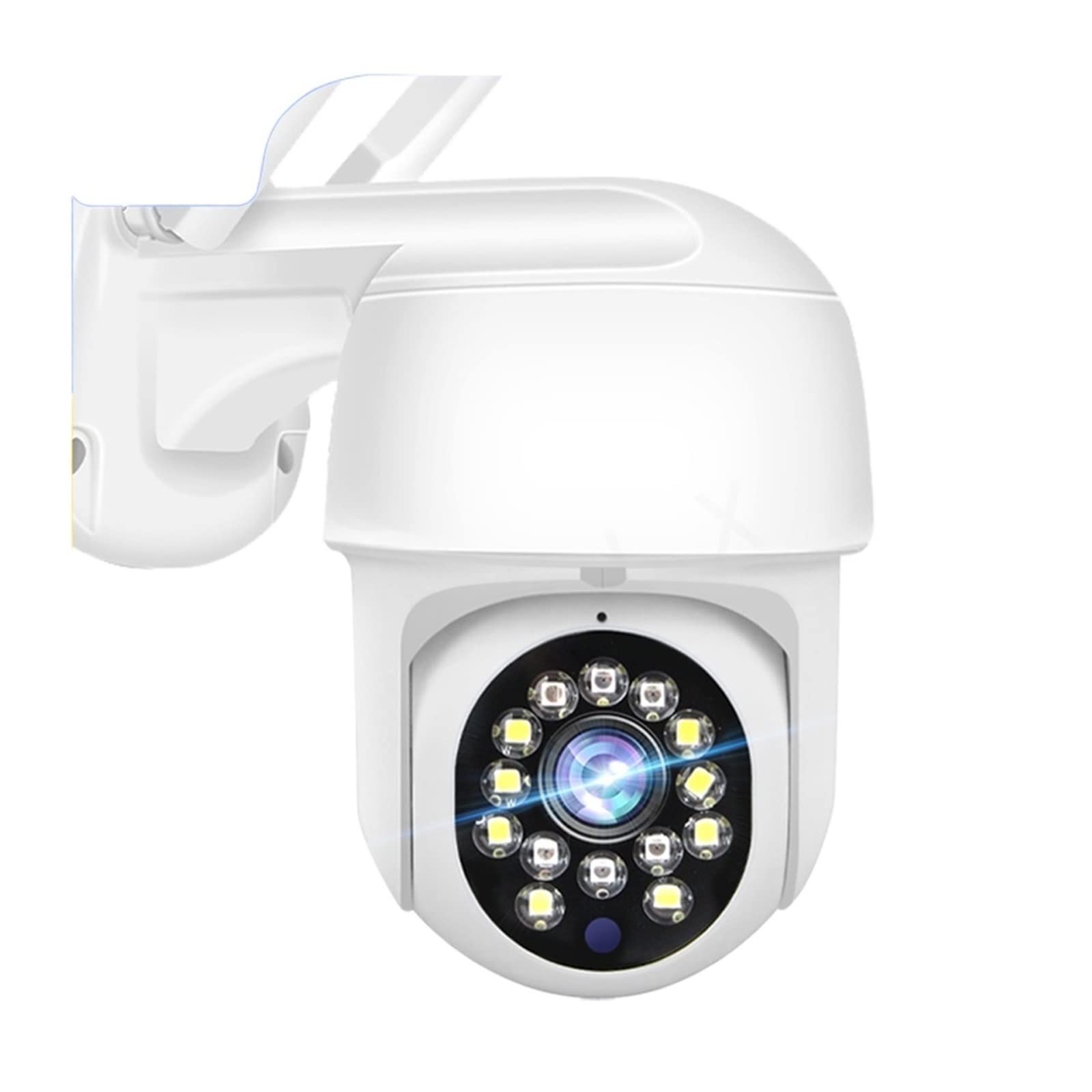 Kamery bezpieczeństwa, 5MP CCTV kamera IP bezpieczeństwa 1080P bezprzewodowa PTZ zewnętrzne automatyczne śledzenie 4X Zoom cyfrowy Mini monitorująca wideo zdalna(1080P Camera)
