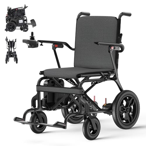 Lightweight 31.5lbs Carbon Fiber Electric Wheelchair