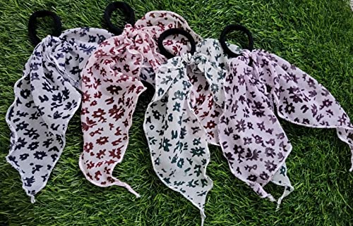 Image of DEEPTI CHANDNA D,Scrunchies, Set for Girls,Scrunchies for Women,Best gift for Sister