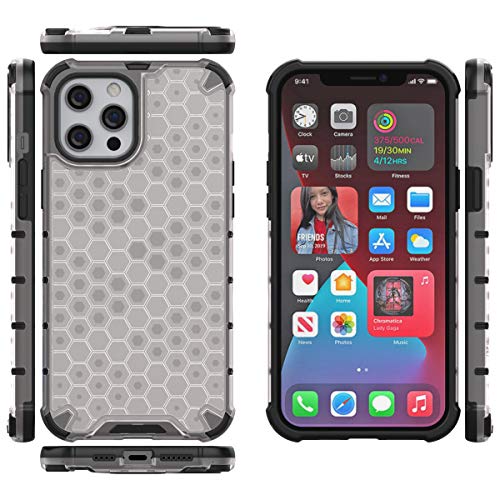Image of Glasgow Back Case Cover Designed for Apple iPhone 12 Pro Max - Transparent
