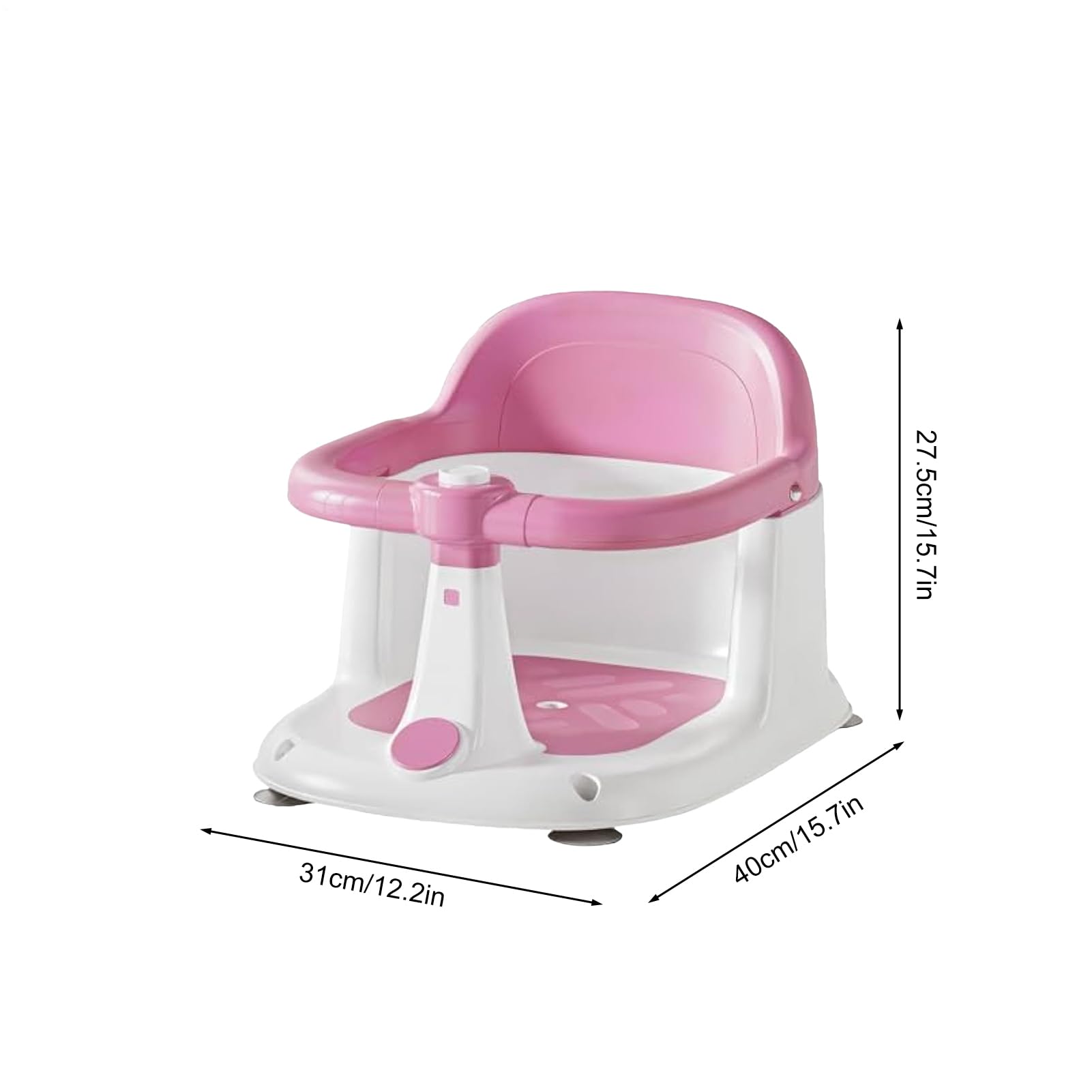 Silla de Baño para Sentarse Asiento Antideslizante de Ducha para Niños y | Silla de Bañera Portátil para Hogar Viajes Familias Conscientes de la Seguridad
