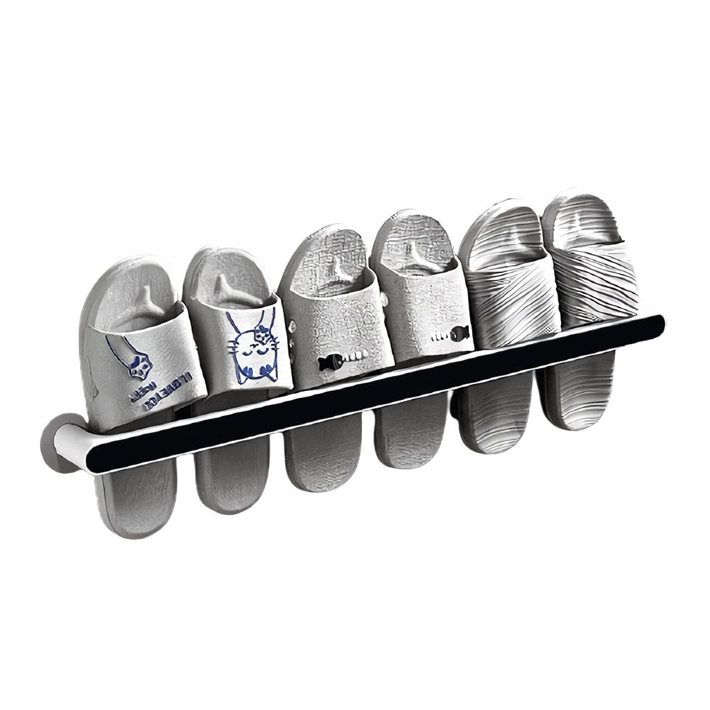 Organisateur de rangement de chaussures suspendu support mural plastique
