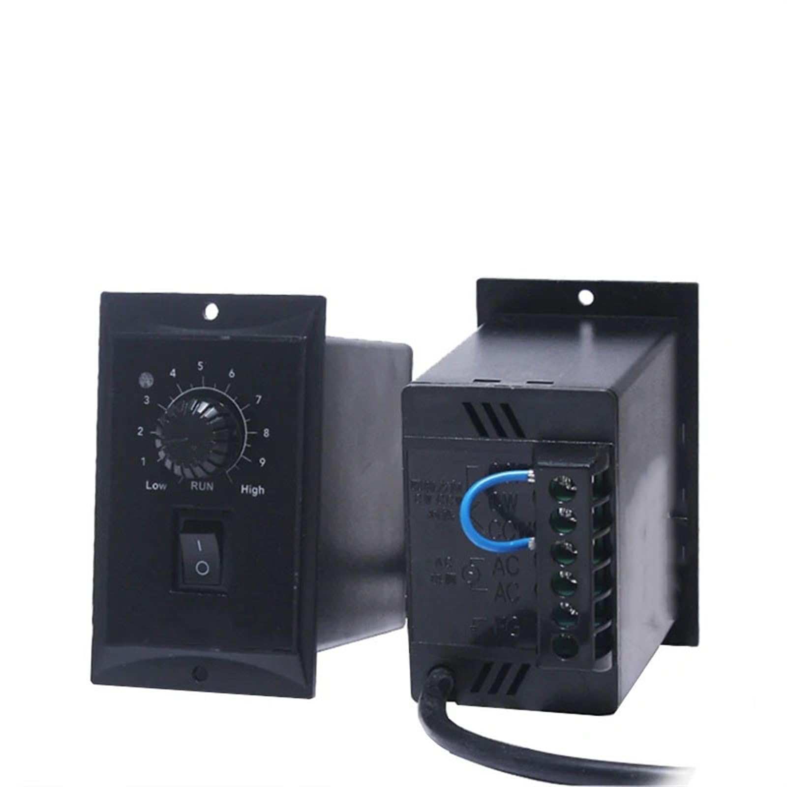 Motor de velocidad variable 3RK15GN-C de 15 W y 70 x 70 mm, con control de velocidad de 220 V CA y reductor de engranajes reversible. Reducción de par(206rpm)