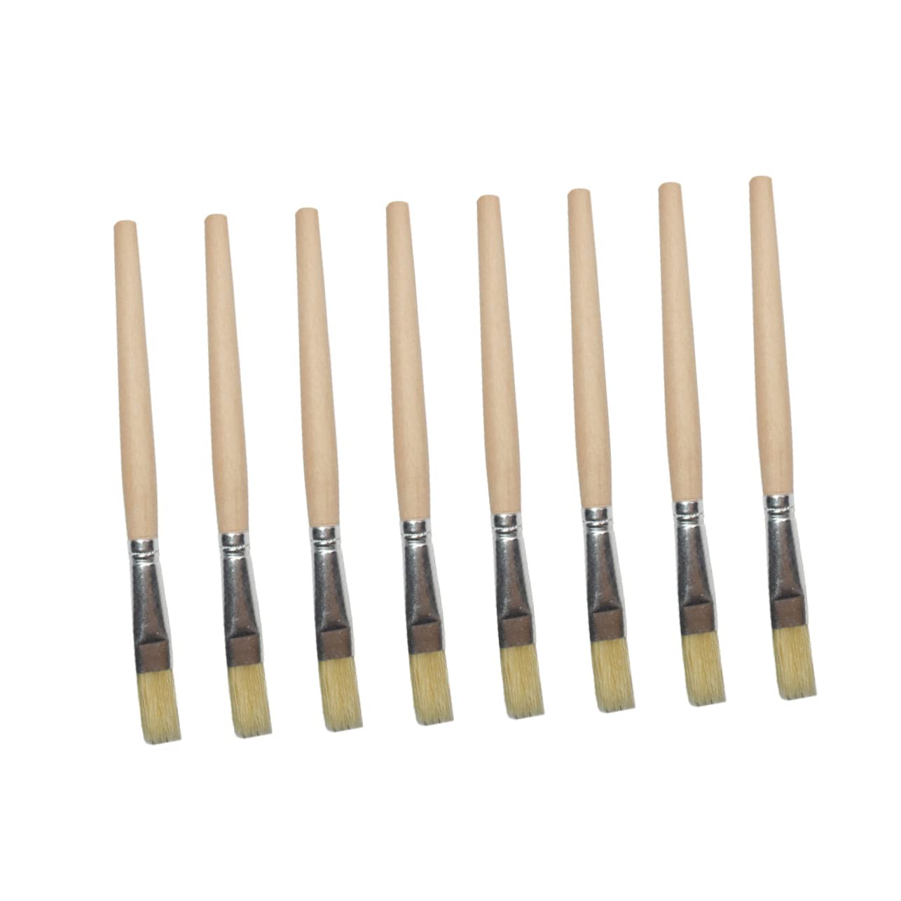 Ciieeo Ergonomic Bristle Brush Set Oil Painting Bbq Basting Cookie Pastry Decorating