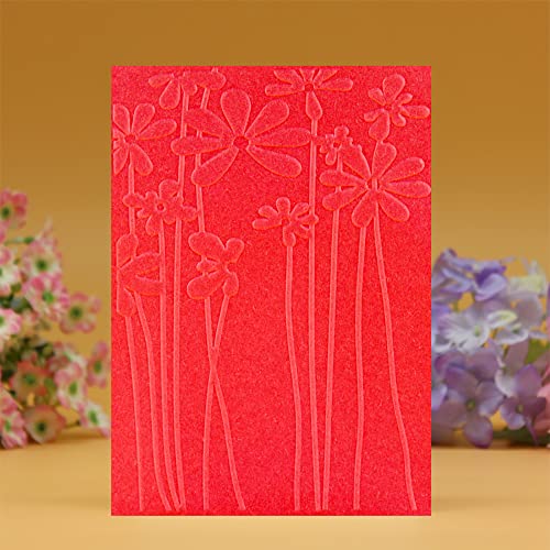 6Pcs Buttterfly Flower Leaf Plastic Embossing Folder Diy Craft Template Molds Stamp Stencils Scrapbook Paper Cards Photo Album Making Tool Embossing Folders Handmade Art Craft Supplies Decorating Mold #TOP4
