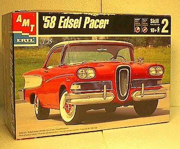 1/25 scale AMT/Ertl 1958 Edsel Pacer Model Kit by AMT Ertl