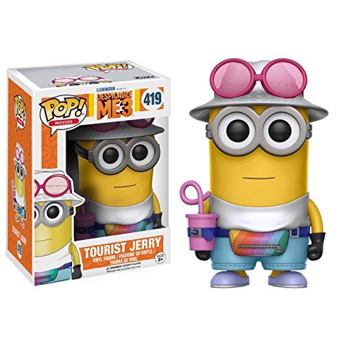 Funko Pop Movies Despicable Me 3 Tourist Jerry Action Figure #TOP1