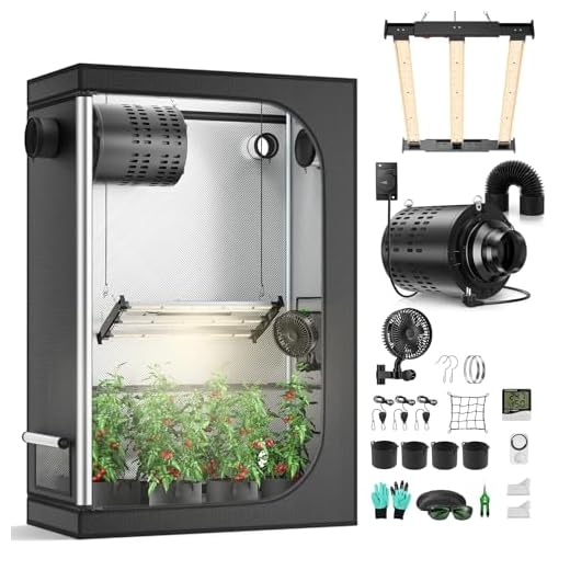 NICEGROW Das Growset für Einsteiger Komplettset Grow mit LED, Abluft, Filter und Zubehör 14 MINENICE Growzelt Komplettset mit M2000 LED Vollspektrum Grow Lampe 60x120x180cm Grow Tent 4" 215 CFM 3000RPM Ruhiges und Effizientes Belüftungssatz, 4-Gang-Lüfter, Hydroponics Indoor Growing Tent Set