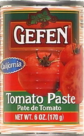 Gefen Tomato Paste, Passover, 6 Ounces (Pack of 48)