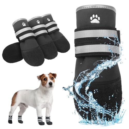 KOOLTAIL Waterproof Dog Booties
