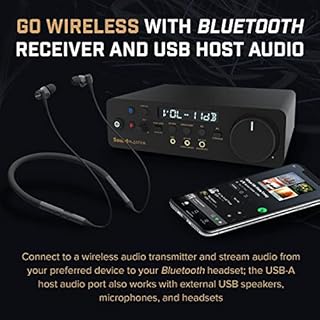 CREATIVE Sound Blaster X5 Hi-RES a 32-bit/384 kHz DAC USB Esterno con bi-Amplificatore per Cuffie Xamp Completamente bilanciato e Ricevitore Bluetooth