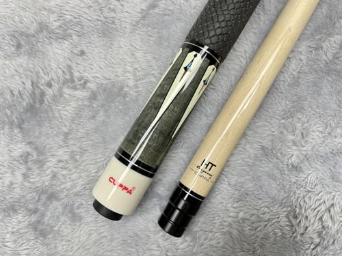 Queue de billard CUPPA érable anti glisse avec son grip en cuir