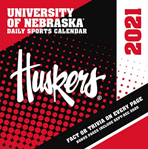 TURNER Sports Nebraska Cornhuskers 2021 Box Calendar (21998051380)