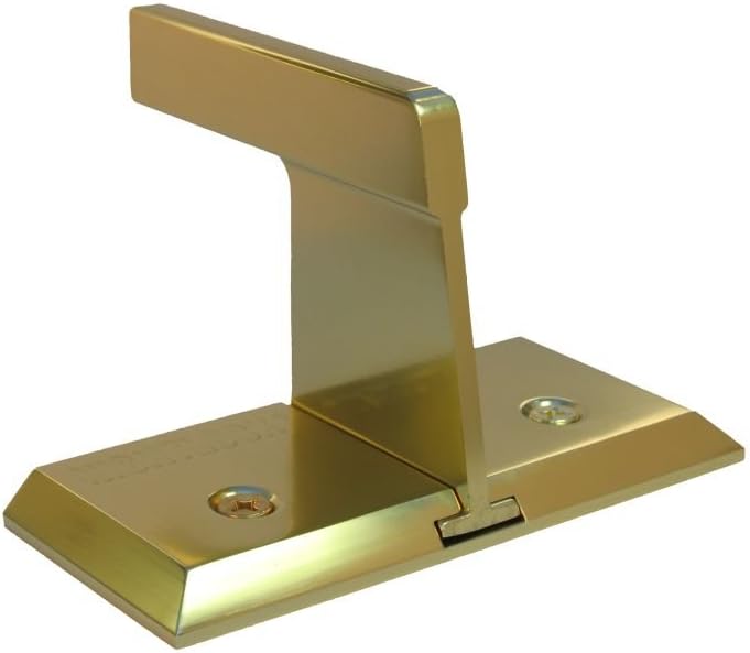 Nightlock Security Lock Patio Sliding Door Barricade Bright Brass