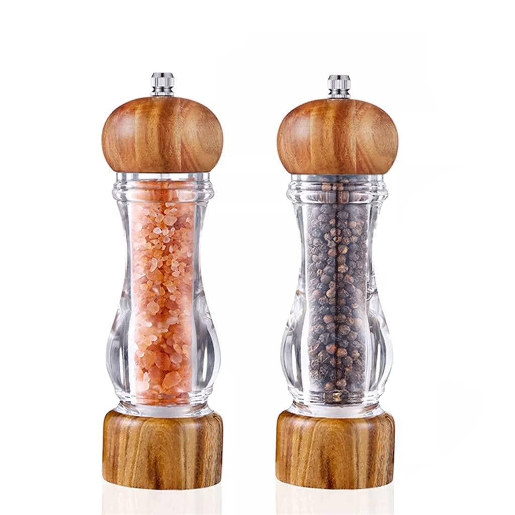 Meuleuse manuelle en acrylique pour sublimer vos repas de famille et tables d'été