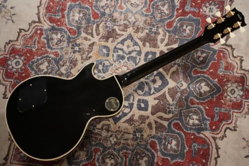 Gibson 1957 LP Custom 3PU Bigsby Ebony Light Aged #73840 – Guitare Électrique Personnalisée - Les Beatles, Paul McCartney, John Lennon, RIngo Starr, George Harrison Gibson 1957 LP Custom 3PU Bigsby Ebony Light Aged #73840 - Guitare Électrique Personnalisée – Image 4