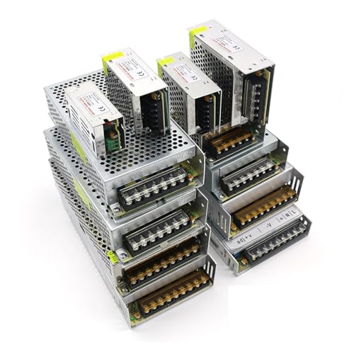 Transformateur CC 5V multi-puissance boîtier métal pour bandeau LED